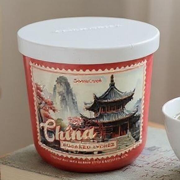 NEW! Goose Creek Candle Sugared Lychee 3-Wick Natural Essentials Oils 14.5oz - Picture 1 of 4